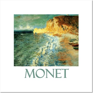 Morning at Etretat by Claude Monet Posters and Art